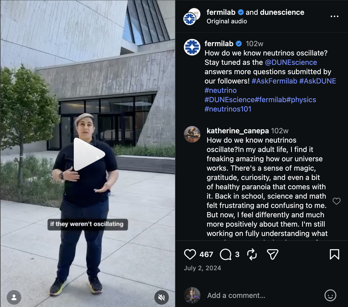 Instagram video